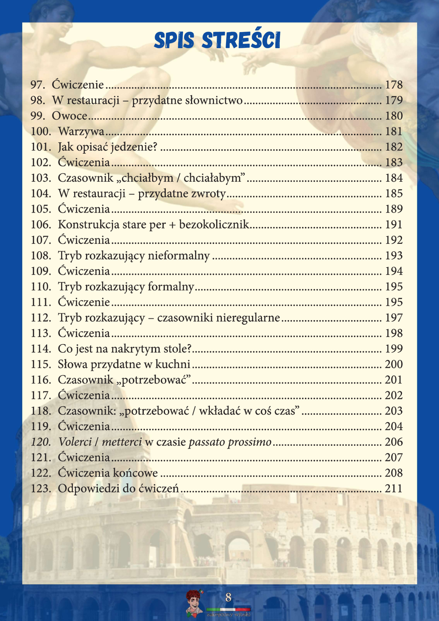 Zakręcone materiały A1 – przewodnik po języku włoskim, karty pracy - obrazek 5
