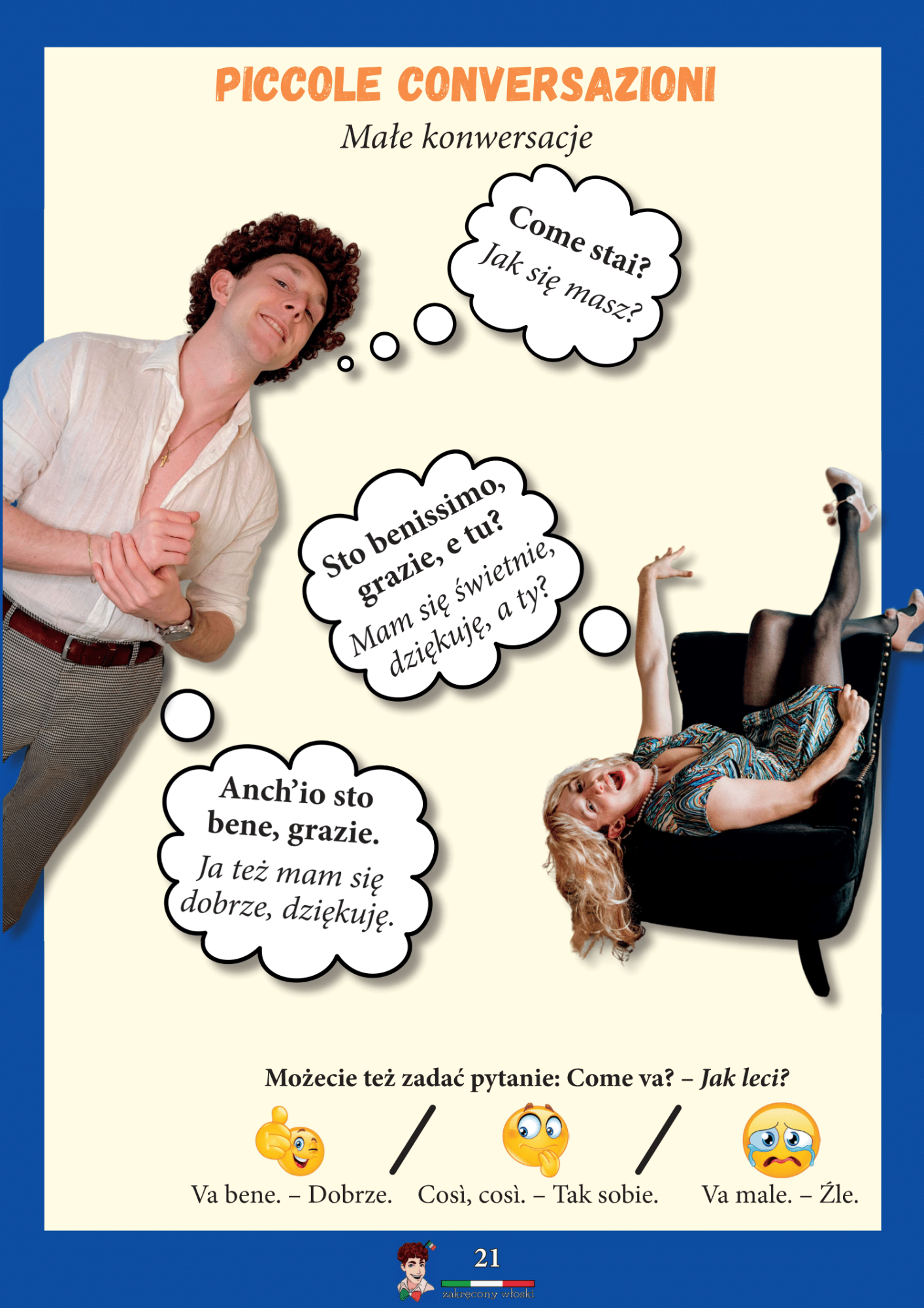 Zakręcone materiały A1 – przewodnik po języku włoskim, karty pracy - obrazek 6